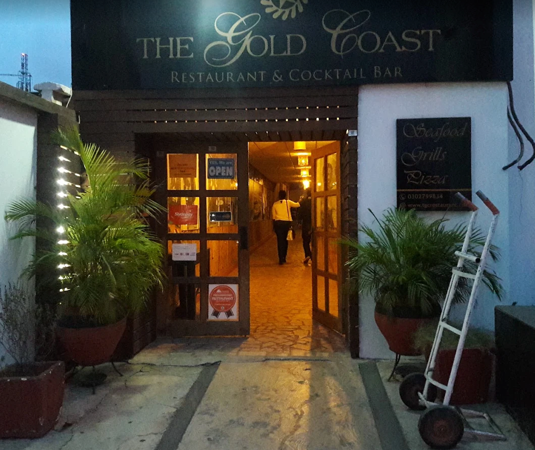 Entrance to The Gold Coast Restaurant & Lounge